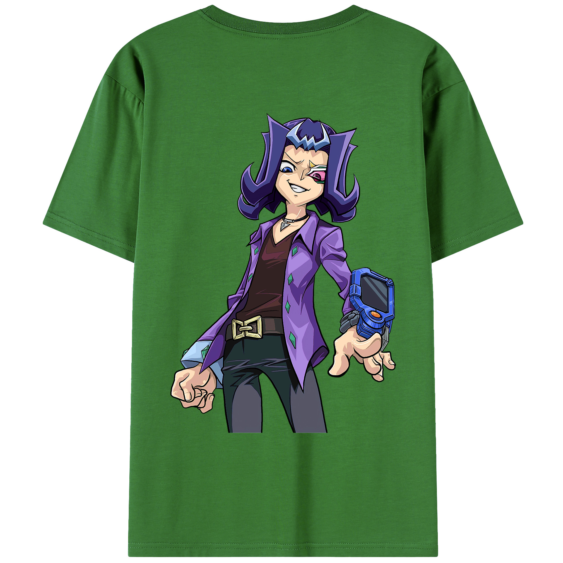 （画像用） 遊☆戯☆王 Yu-Gi-Oh! レディース半袖Tシャツ(バックプリント)